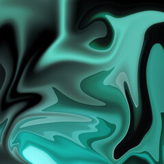 Beautiful liquid digital art background with dynamic composition of different color shades and textures