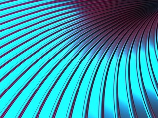 Colorful Liquid metallic wavy background