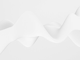 White abstract liquid wavy background