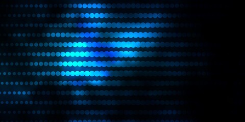 Light BLUE vector template with circles.