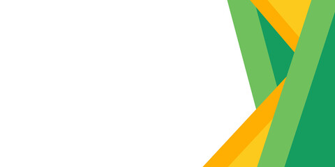abstract triangular yellow green bio background 