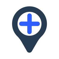 Medical location icon