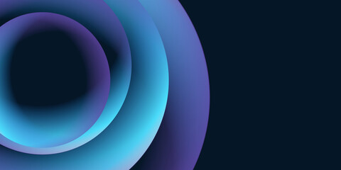 Abstract blue purple black 3d background