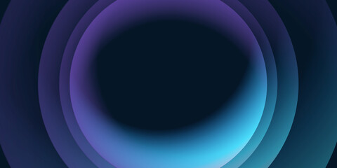 Modern 3D black blue purple abstract background