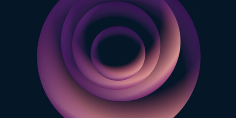 Technology dark pink purple abstract 3D presentation background