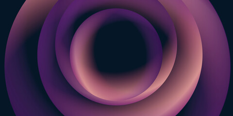 Technology dark pink purple abstract 3D presentation background