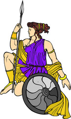 Ancient Greek Mythology Hero
