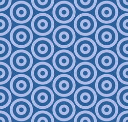 Japanese Circle Vector Seamless Pattern