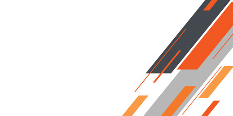 Orange black grey abstract arrow background