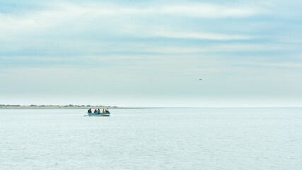 Landscape in Egypt desert - wadi el rayan - El Fayoum - Qarun lake