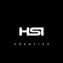 HSI Letter Initial Logo Design Template Vector Illustration	
