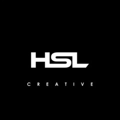 HSL Letter Initial Logo Design Template Vector Illustration	
