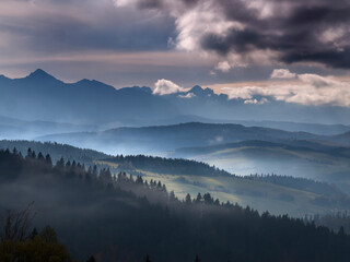 Tatry i Spisz  z Pienin © Ola i Eryk
