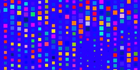 Light Multicolor vector layout with lines, rectangles.