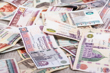 Egyptian hundred pounds money Background
