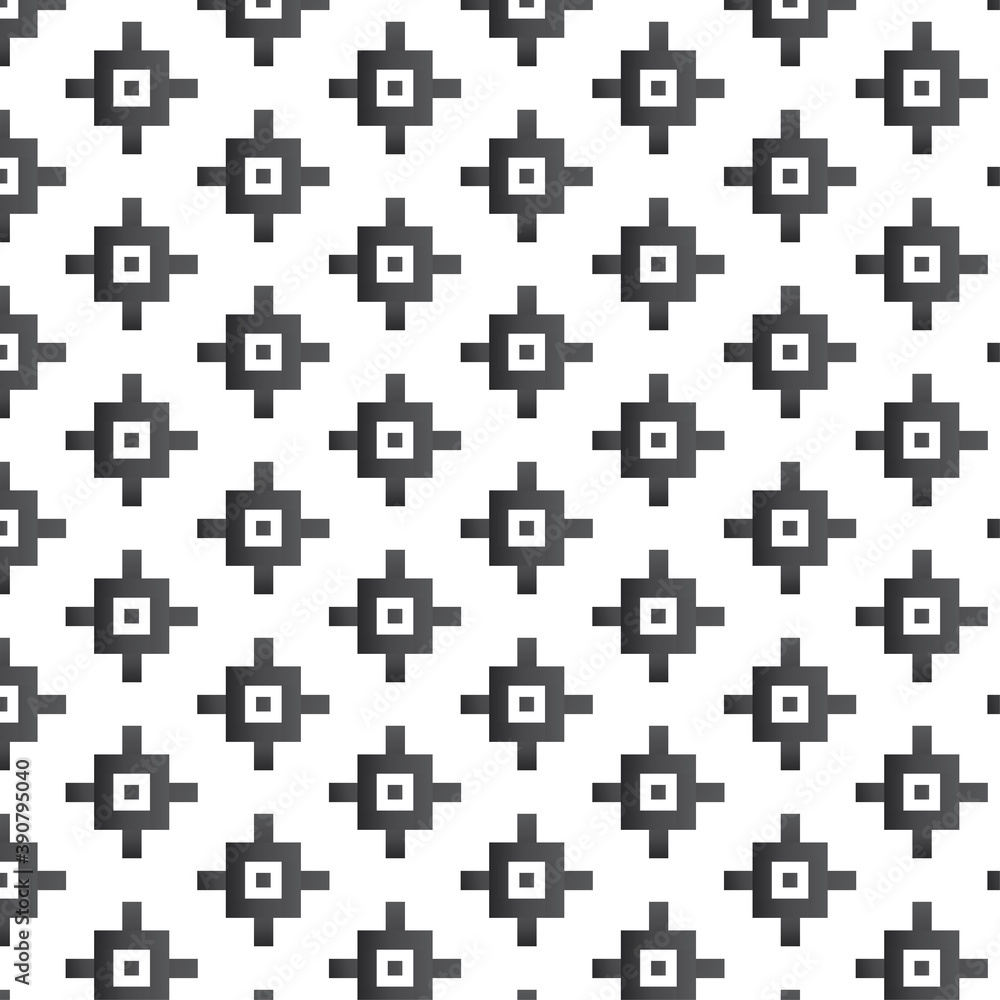 Wall mural abstract patterns. black and white seamless vector backgrounds.print