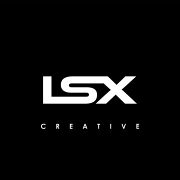 LSX Letter Initial Logo Design Template Vector Illustration	
