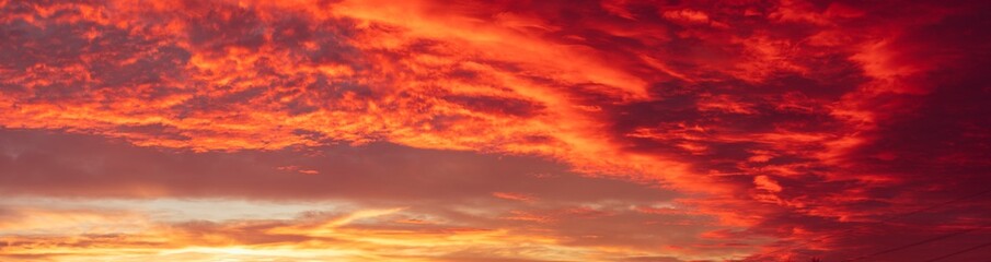 fire in the sky