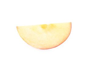 Red apple isolated on a white background