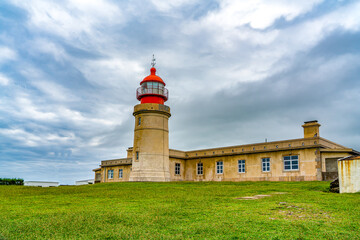Fototapeta na wymiar Azores, Island of Flores, Lighthouse of Ponta do Albernaz