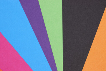 close-up colorful paper texture background