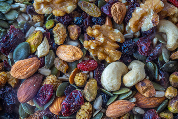 Healthy trail mix