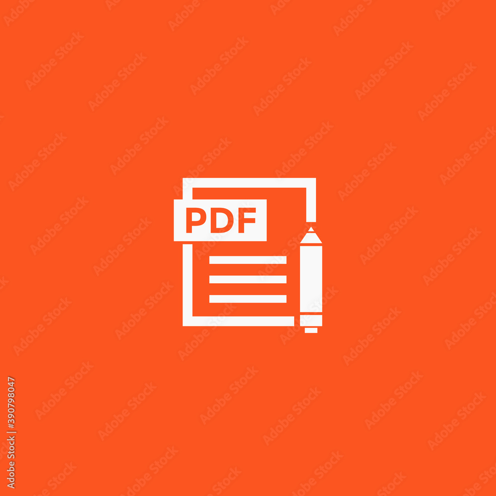 Poster PDF document edit