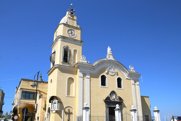 a church in Procida Island of Napoli, Italy 