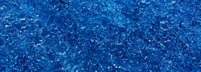 Panoramic Nature frost Winter background