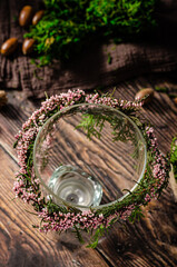 Still life advent wreath