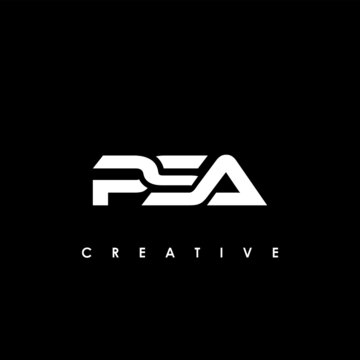 PSA Letter Initial Logo Design Template Vector Illustration	
