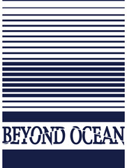 Vector design consisting of graphics and letters.