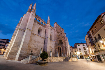 church of Santa María la Real, 15th century, Aranda de Duero, Burgos province, Spain