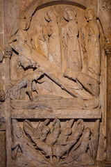 Burial and Resurrection of the Lord, 11th Century, First Master, cloister of Santo Domingo de Silos, Burgos province, Spain