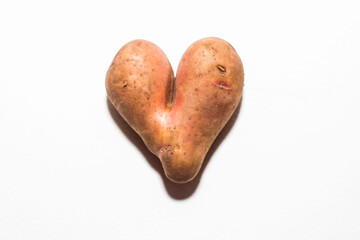 heart shaped potatoes