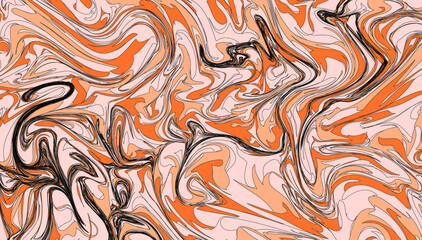 Red Orange Marble tile Pattern for Background & Texture