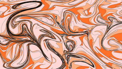 Red Orange Marble Pattern for Background & Texture