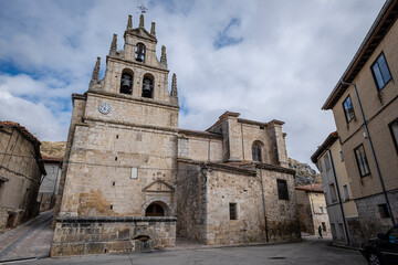 Fototapeta na wymiar Monasterio de Rodilla, Burgos, Spain