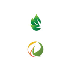 Leaf Logo Template vector symbol