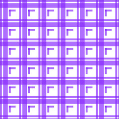 Violet Color  Square Check Fabric Pattern for Background & Texture