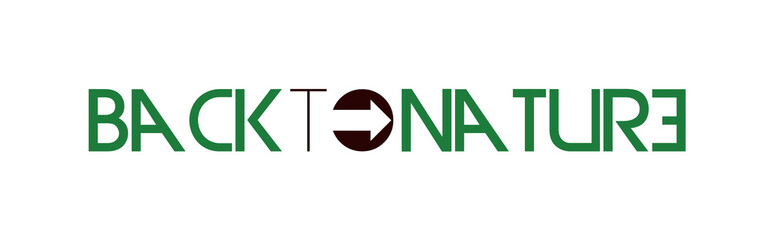 Back to nature con sfondo colorato