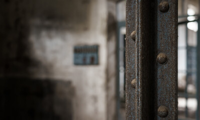 Old abandoned heavy industry