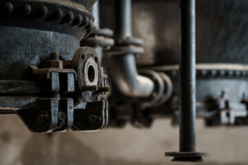 Old abandoned heavy industry