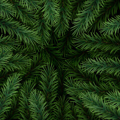 Christmas tree abstract branches background.