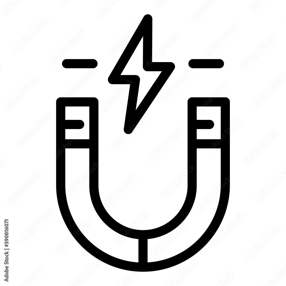 Poster lead generation icon. outline lead generation vector icon for web design isolated on white backgroun