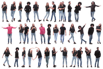 collage of photos of many diverse young people.