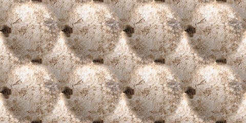 Brown Vintage Grunge Effect. Beige Old Crack 