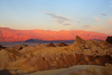 In Death valley in the USA.