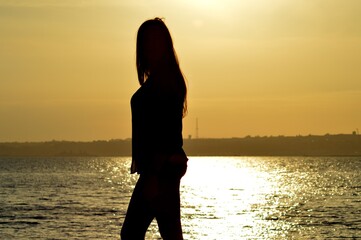 person on the beach