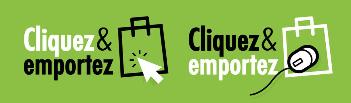 Cliquez et emportez / version fran&ccedil;aise de "Click and collect"	